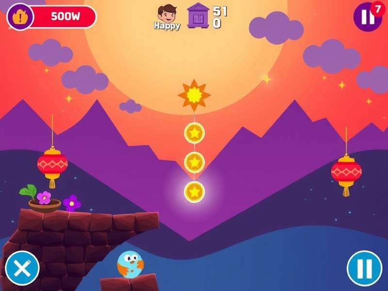 Dazzling Leaper Game Screenshot